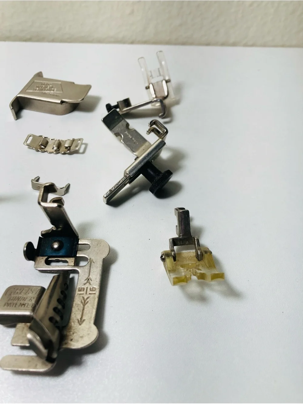 Assorted Sewing Machine Feet and Accessories - Mixed